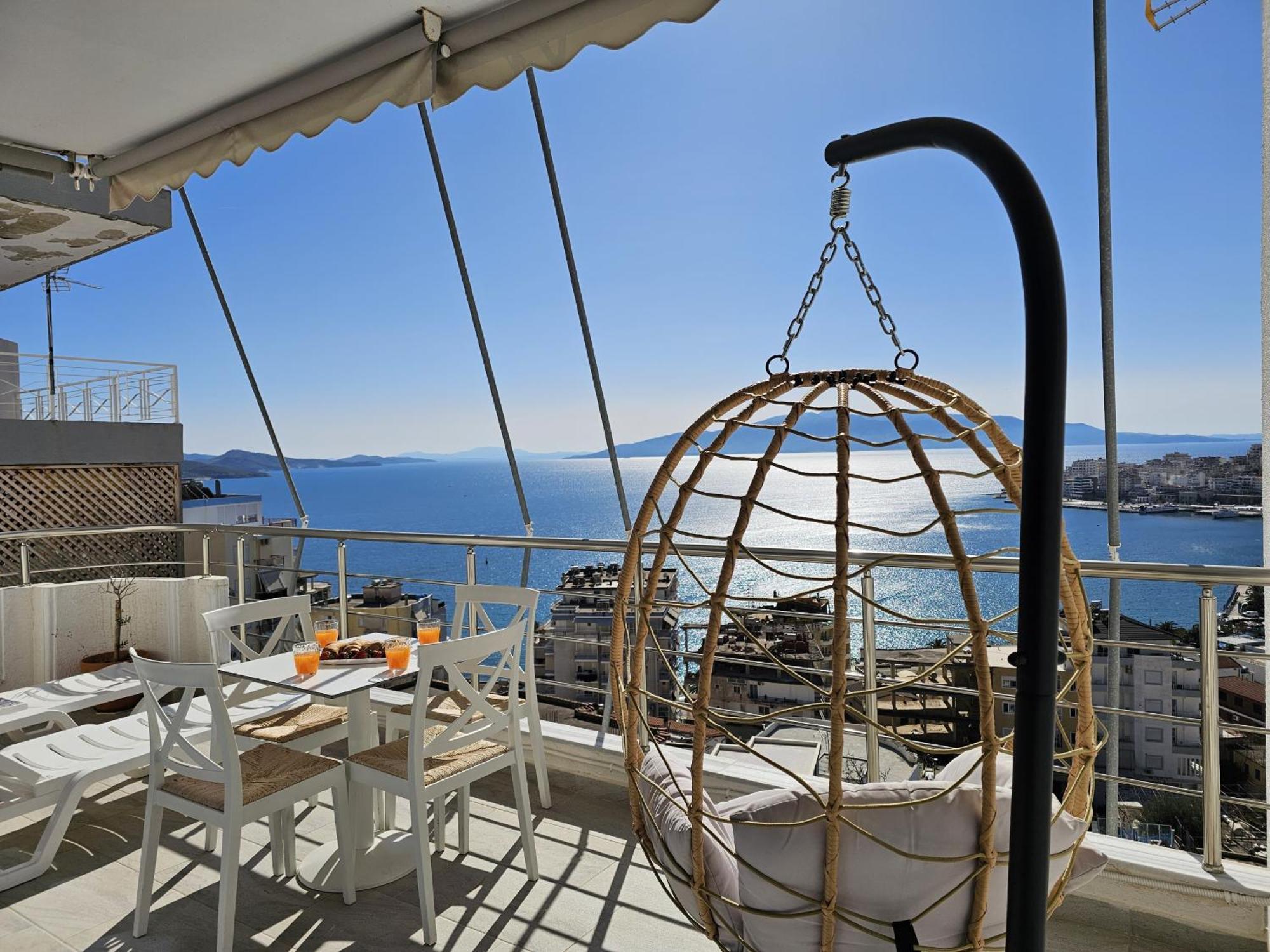 Panorama View Apartments Sarandë 外观 照片