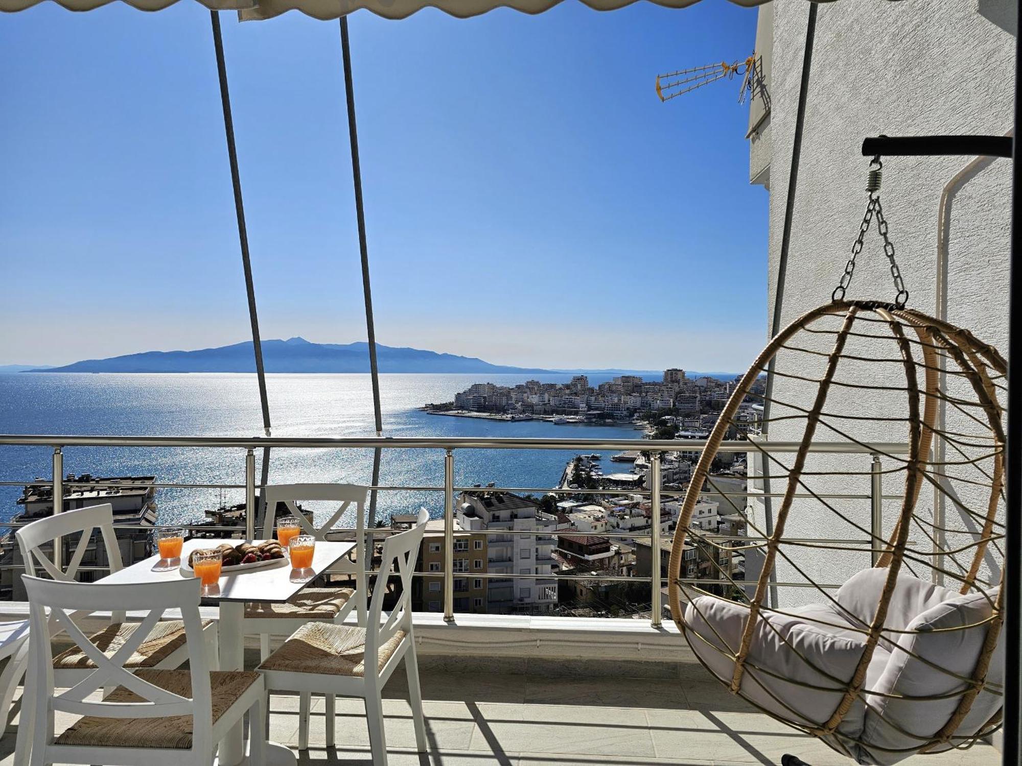 Panorama View Apartments Sarandë 外观 照片