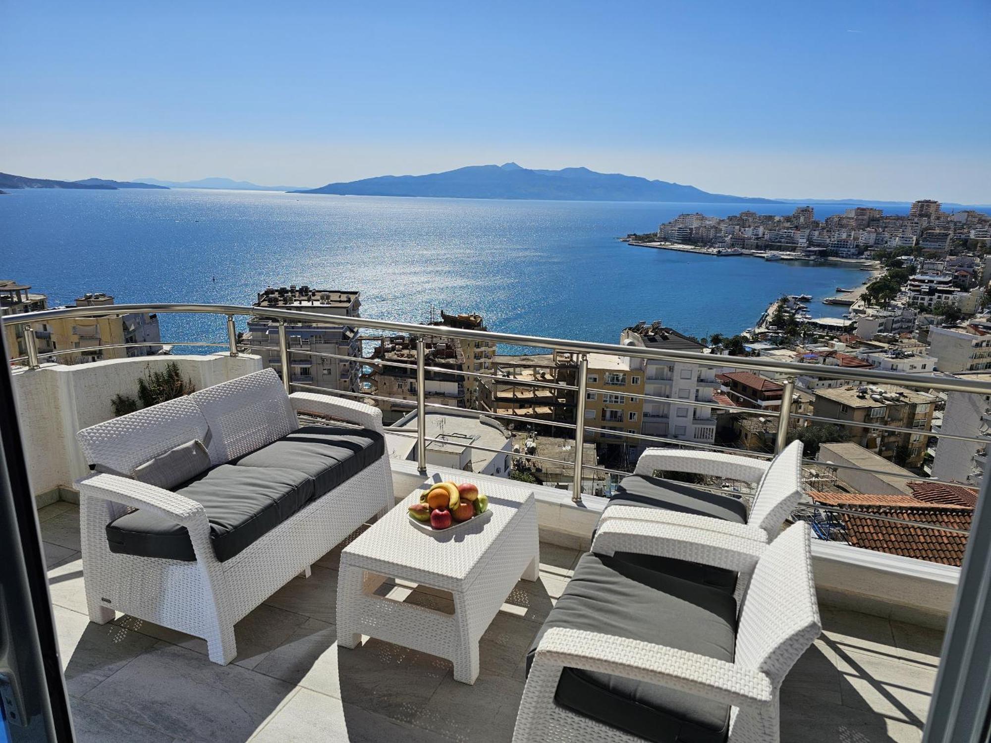 Panorama View Apartments Sarandë 外观 照片